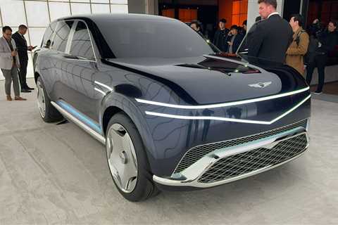 Genesis Neolun concept reportedly becoming GV90 electric SUV