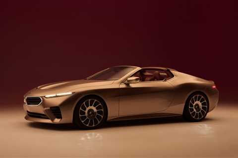 BMW Skytop Concept revealed as an elegant M8-powered convertible at Villa d'Este