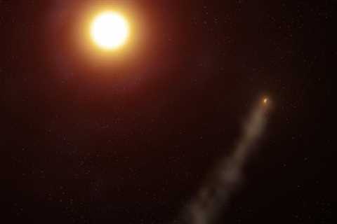 This huge exoplanet's comet-like tail is 350,000 miles long and scientists are thrilled