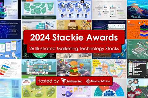 26 magnificently illustrated martech stacks from the 2024 Stackie Awards, with the winners revealed