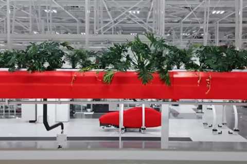 Take a video tour of Ferrari's spotless new 'e-building' factory