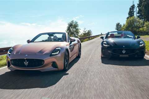 Maserati GranCabrio First Drive Review: Want an electric convertible? This is it