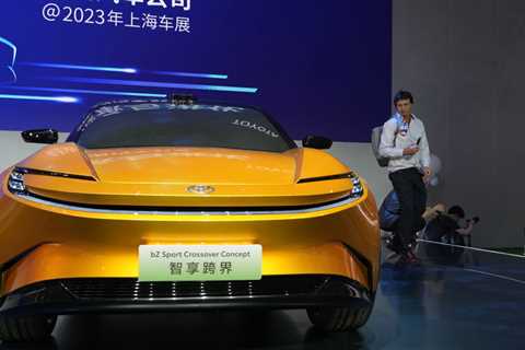 Toyota to launch first EV with advanced self-driving system for China in 2025