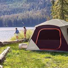 This Coleman tent fits multiple queen-sized airbeds and is 50% off right now at Amazon