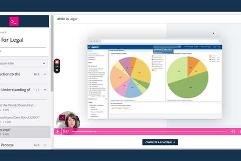 UX 101 For Legal: A New Online Course From Theory And Principle Teaches The Basics Of UX/UI