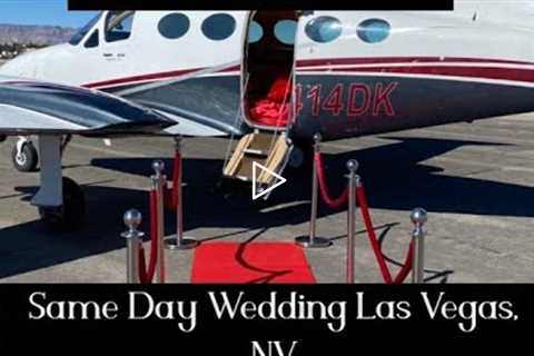 Same Day Wedding Las Vegas, NV - Love Cloud Sky Chapel Wedding Venue
