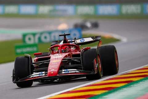 Ferrari's Charles Leclerc to start Belgian F1 GP from pole position