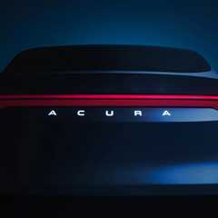 Acura teases new performance EV for Monterey