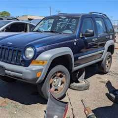 Junkyard Gem: 2006 Jeep Liberty Sport 4WD with manual transmission