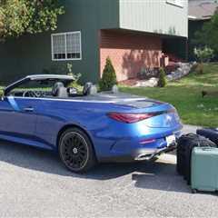 Mercedes-Benz CLE Cabriolet Luggage Test: How much fits in the trunk?