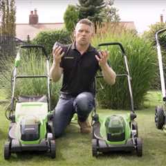 Save up to 30% on Greenworks electric lawn tools