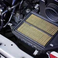 How to clean an engine air filter