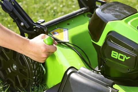 Save 30% on a Greenworks electric lawn mower with this limited-time deal