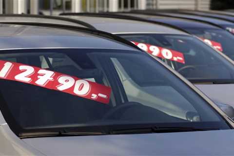 Used car prices fall again in July, down nearly 20% from pandemic highs