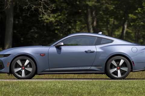 2025 Ford Mustang 60th Anniversary adds Brittany Blue to the palette