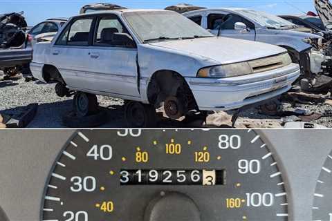 Junkyard Gem: 1995 Mercury Tracer sedan with 319k miles