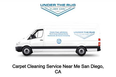 Carpet Cleaning Service Near Me San Diego, CA