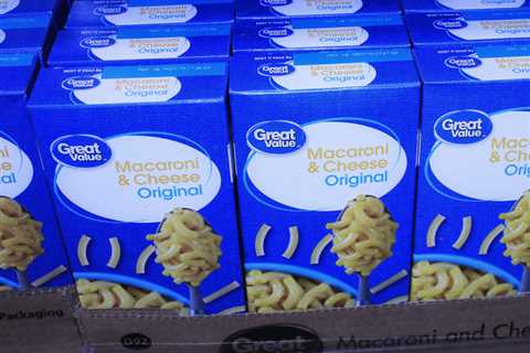 Walmart Accused of Misrepresenting 'Cheese' Ingredients in Great Value's Macaroni & Cheese