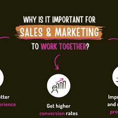 Which is better sales and marketing?