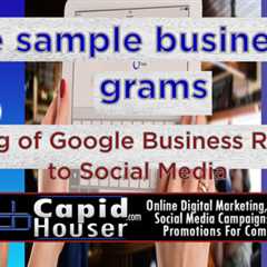 sample business review grams – posting of google business reviews to social media