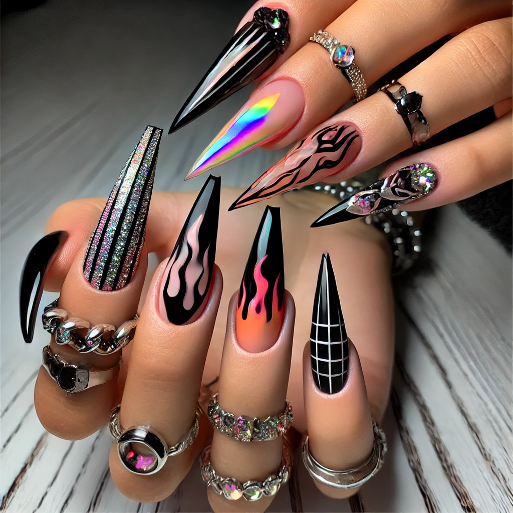 Baddie Nails: The Ultimate Guide to Bold and Edgy Nail Art - Gloss and Vibes