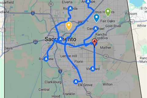 Cleaning Services Sacramento, CA - Google My Maps