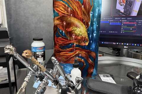 airbrush flames stencil