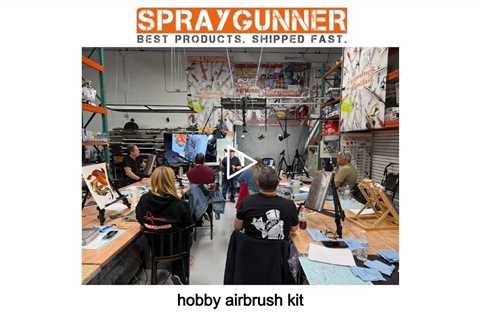 hobby airbrush kit - SprayGunner