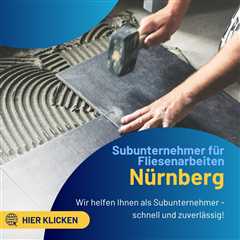 Professioneller Subunternehmer für Fliesenarbeiten in Deutenbach
