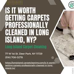Is it Worth Getting Carpets Professionally Cleaned in Long Island, NY?