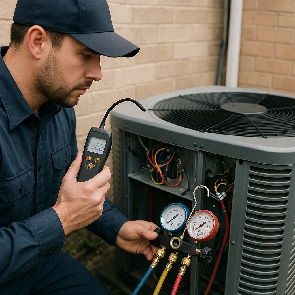 How to Handle Refrigerant Leak Detection in Brownsville, TX