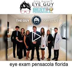 eye exam pensacola florida - MY EYE GUY @ COFFEE GUY Underground