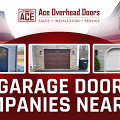 Garage Door Companies Near Me