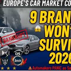 Europe''s Car Market Has COLLAPSED: These 9 Brands Won''t Survive 2026!!!!