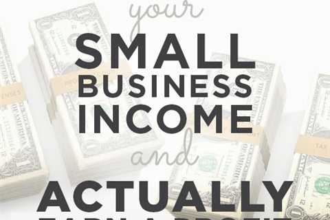 How To Manage Your Small Business Income And Actually Earn A Profit! - Natali Morris