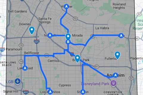 Tire repair La Mirada CA - Google My Maps