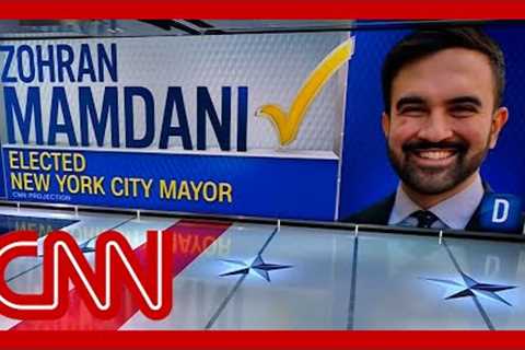 Zohran Mamdani elected NYC mayor, CNN projects