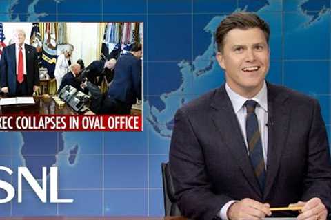 Weekend Update: Executive Collapses in Oval Office, Zohran Mamdani Elected New Mayor of NYC - SNL