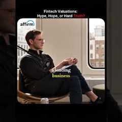 Real truth of fintech valuations. @HDinHDPodcast #businessideas #entrepreneur #fintech #shorts