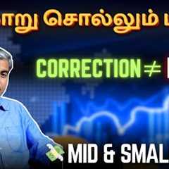 Market Correction 📉 Explained: Mid, Small & Large Caps – 🧠 Smart Investors What They Do Now 💡