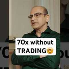 ‘My stock grew 70x by doing this’ | #shorts