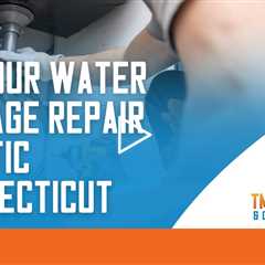 24 hour water damage repair Mystic Connecticut - TMG Plumbing & Disaster Solutions - (860) 629-0031