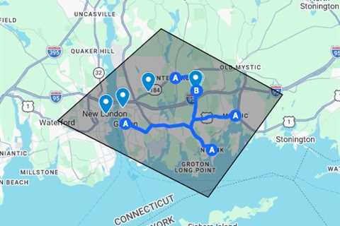 Emergency flood cleanup around Mystic and Groton - Google My Maps