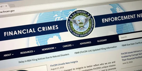 FinCEN Proposes Reforms to AML/CFT Program Requirements
