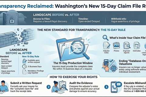 Washington OIC's Proposed Claim File Transparency Requirements
