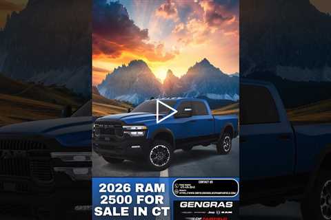 2026 Ram 2500 for Sale in CT - Gengras Chrysler Dodge Jeep Fairfield  - (475) 476 2043