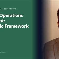 Amazon operations consultant guide for $2M-$5M sellers. Diagnostic framework to eliminate..
