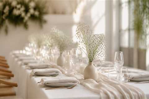 Creating a Minimalist Aesthetic for Your Wedding Decor