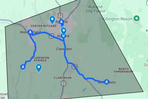 Car Dealerships Rutland VT - Google My Maps