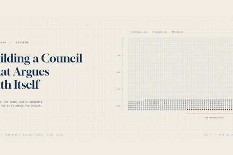 Building a Council That Argues With Itself - by Kamyar Shah